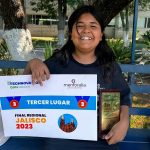 Winner of 2023 Technovation Girls Mexico fair in Guadalajara, Mexico