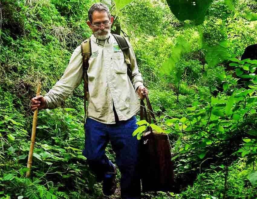 deceased mexican botanist Miguel Chazaro