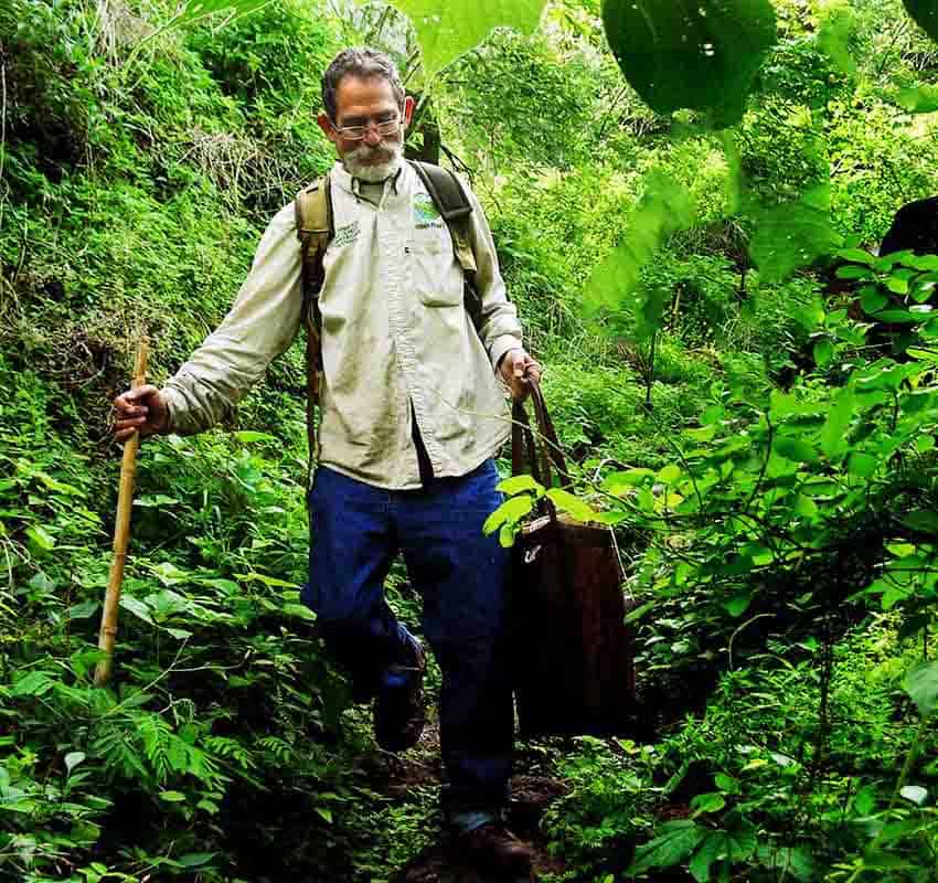 deceased mexican botanist Miguel Chazaro