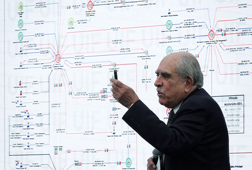 Mexico's Financial Intelligence Unit head Pablo Gómez