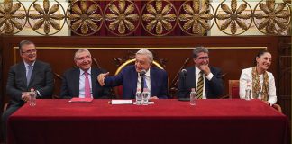 4 hopefuls for Mexico's Morena Party nomination presidential candidate in 2024 with President Lopez Obrador