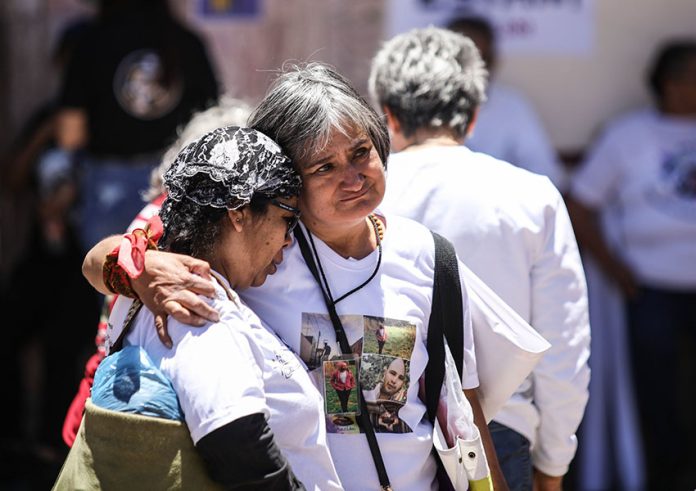 Madres Buscadores Mother's Day protest in Zacatecas