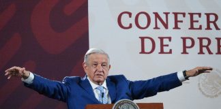 AMLO at his morning press conference