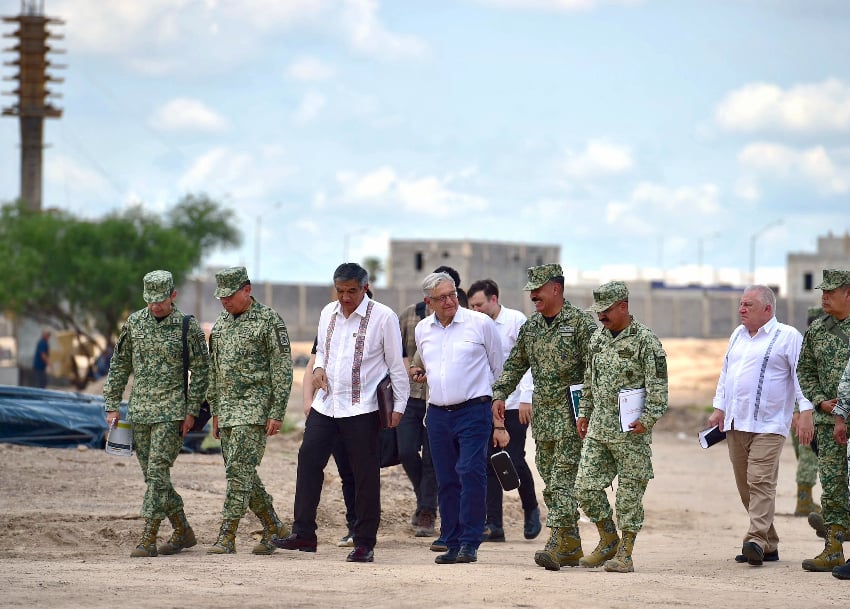 AMLO at the border