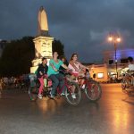Festival in Merida with nighttime bike tour.