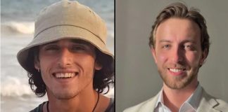 Benjamin Gamond, left, and Victor Masson, right, both killed in Oaxaca in May 2023