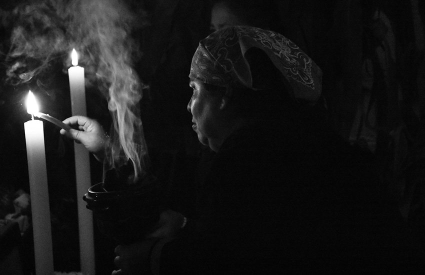 Feast of the Corn indigenous ceremony in Mexico