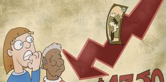 The strengthening peso. Illustration by Angy Marquez