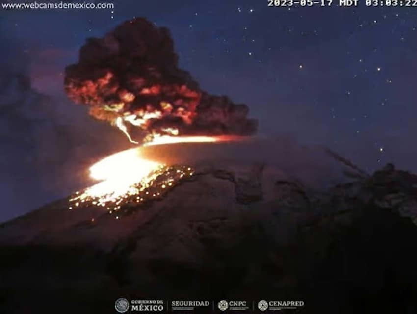 Popocatépetl volcanic activity puts area on high alert