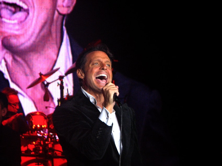 Mexican pop star Luis Miguel