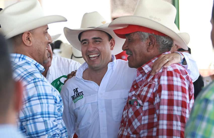 Coahuila dubernatorial hopeful Manolo Jiménez Salinas