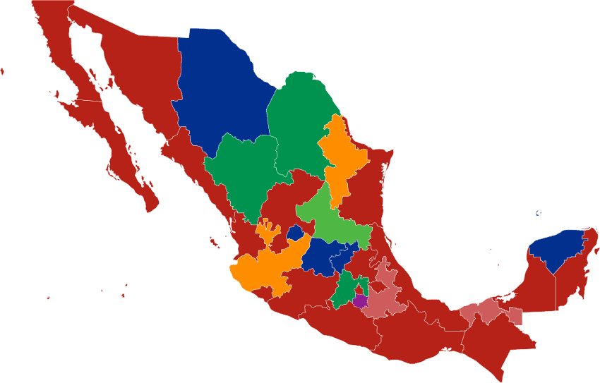 Mexico in Numbers: Political parties