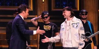 Peso Pluma on The Tonight Show with Jimmy Fallon
