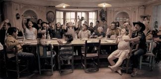 Still from film "Que Viva Mexico!" by Luis Estrada