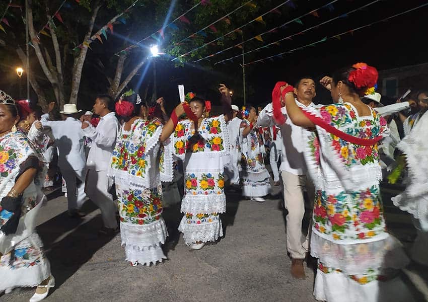 A Maya festival in the Yucatán