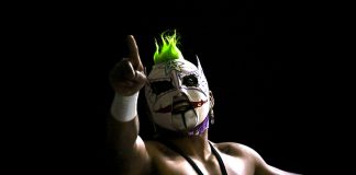 Lucha Libre fighter in Oaxaca