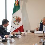 Mexico President Lopez Obrador meets with US Transportation Secretary Pete Buttigieg