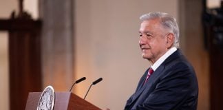 AMLO at press conference