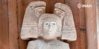 The new Amajac statue