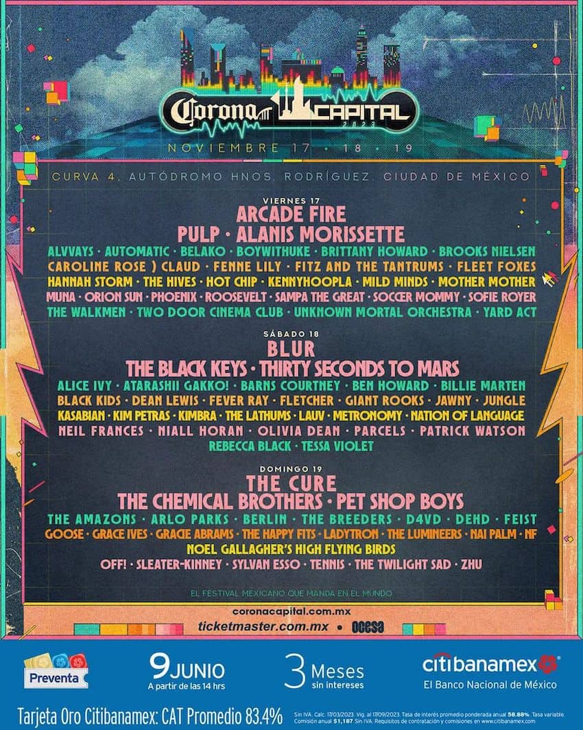 Corona Capital 2023 lineup