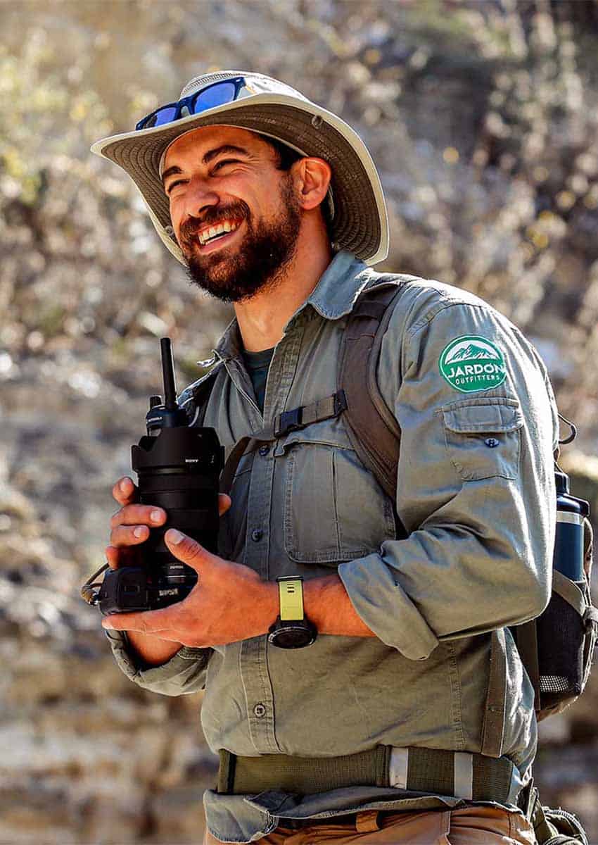 José Ramón Jardón, founder and chief guide of Jardón Outfitters.