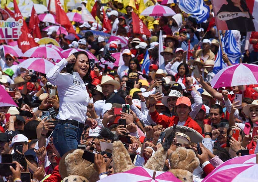 Gubernatorial candidate in Mexico state, Alejandra del Moral Vela