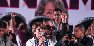 Delfina Gomez, governor elect of Mexico state