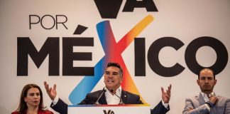 Va por Mexico political party coalition leaders