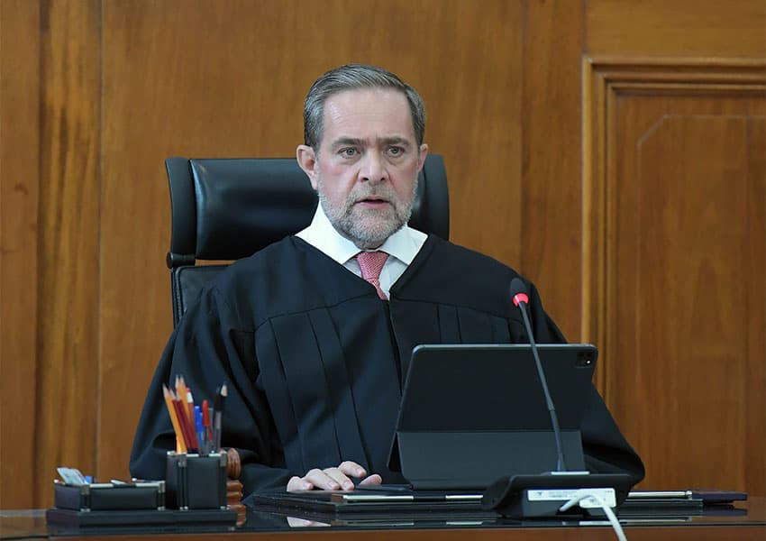 Justice Jorge Mario Pardo Rebolledo of Mexico's Supreme Court