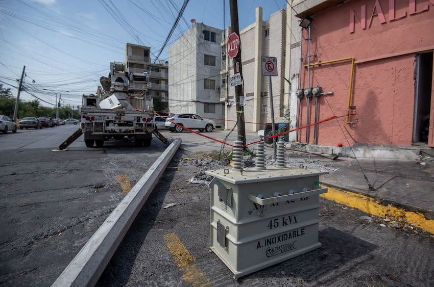 Monterrey power outage heatwave