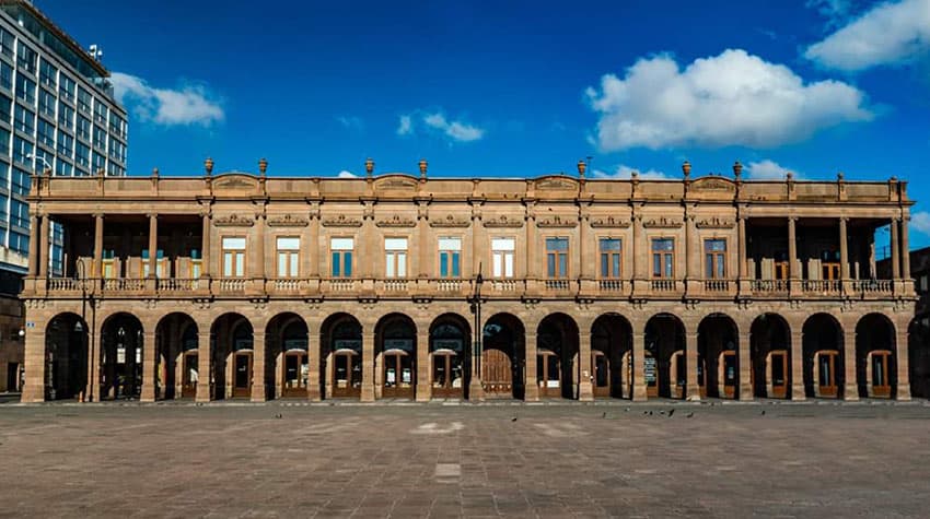 The Arches of Ipiña in San Luis Potosi, Mexico