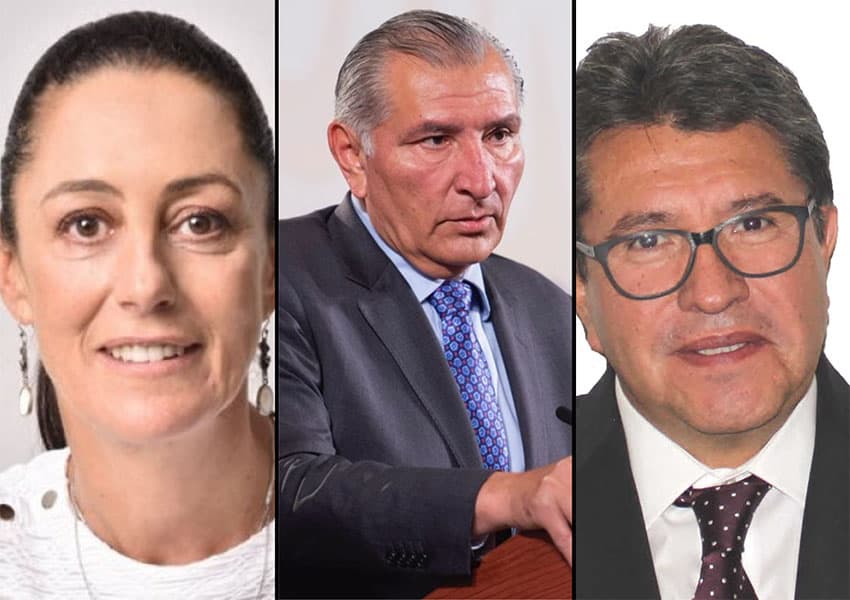 Contenders for Morena Party presidential nomination in Mexico