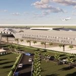 Rendering of Tulum airport