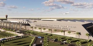 Rendering of Tulum airport