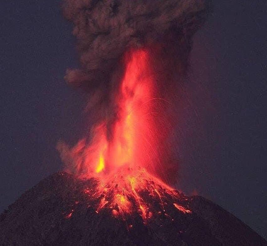 Volcanic activity at Popocatepetl