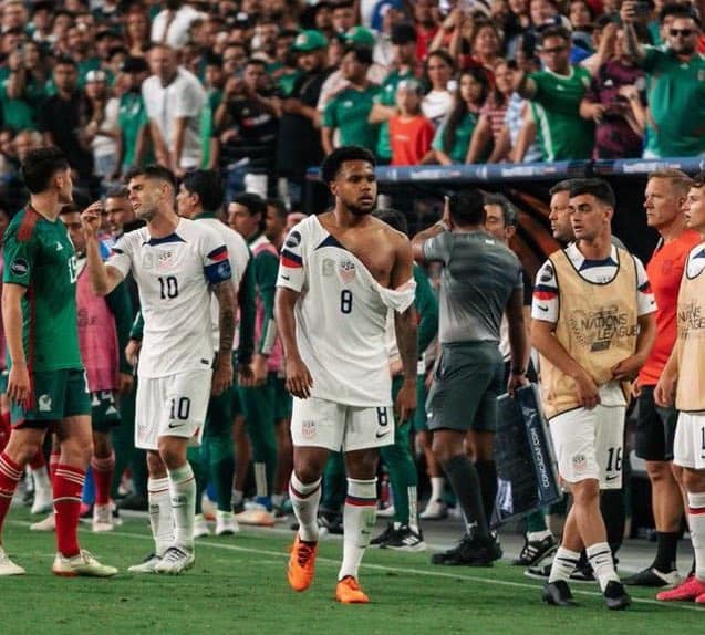 Mexico suspends league soccer matches after massive brawl