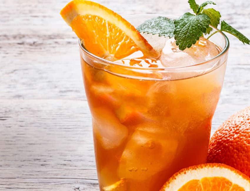 Citrus tea cooler