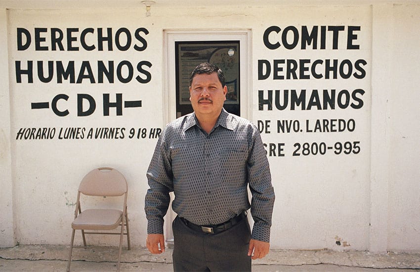 Raymundo Ramos, head of Nuevo Laredo Mexico human rights commission
