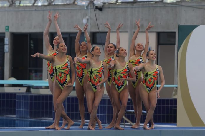 Mexico's national artistic swimming team
