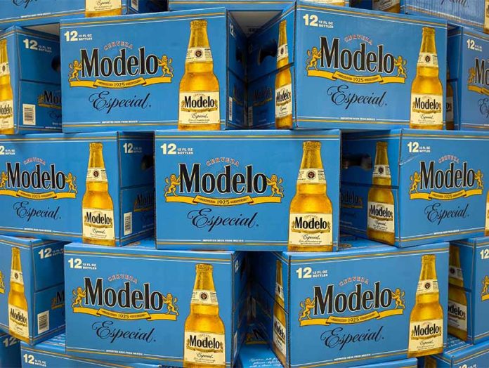 Modelo Especial beer on sale