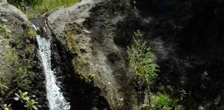 Waterfall near Guadalajara, Mexico