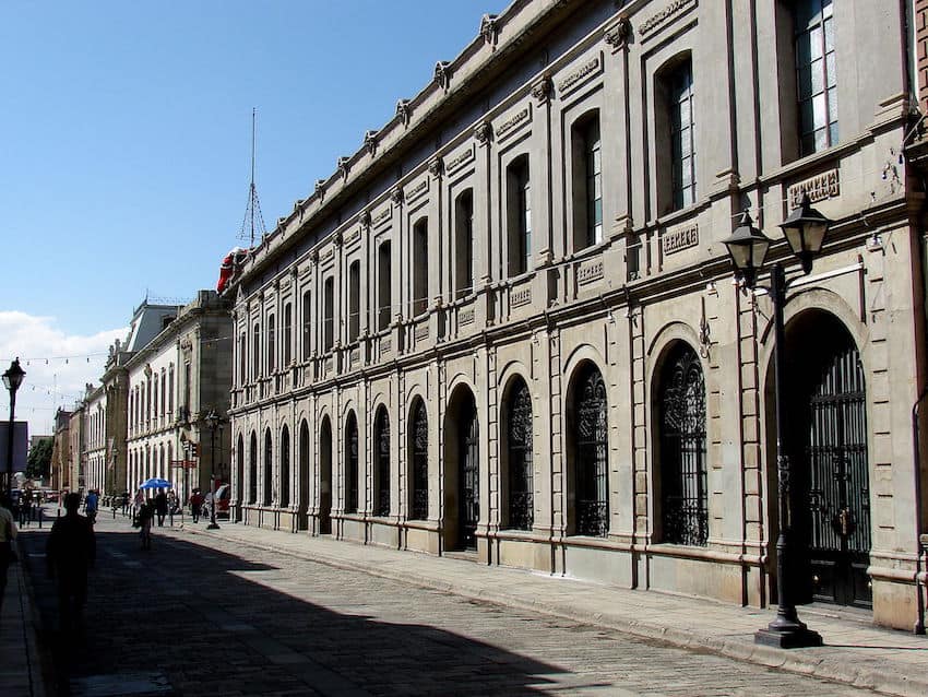 Centro de la ciudad de Oaxaca