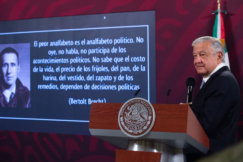 Mexico's President Lopez Obrador