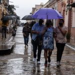 people walking in Mexico