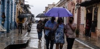 people walking in Mexico