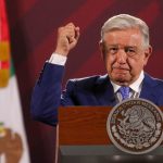 AMLO at the Monday morning press conference