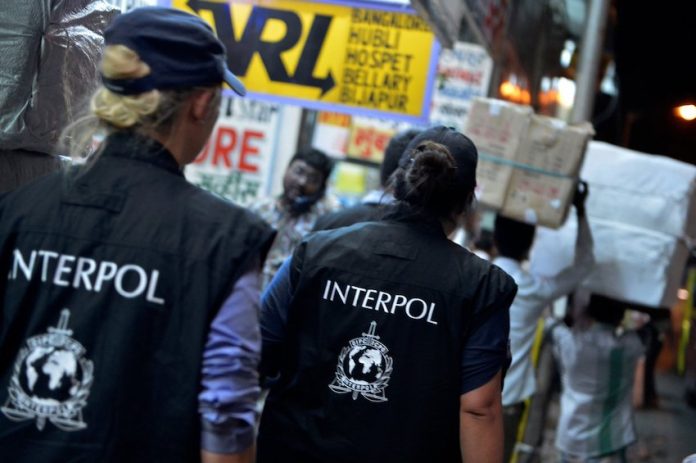 Interpol police