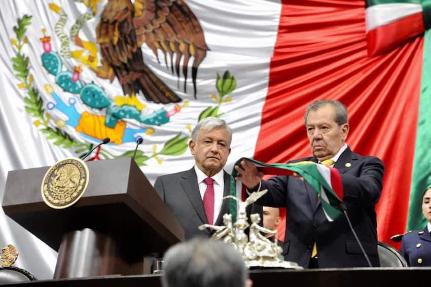 AMLO and Muñoz Ledo