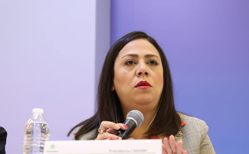 Marcela Martinez Pichardo, president of Mexico's National Chamber of Industrialized Corn