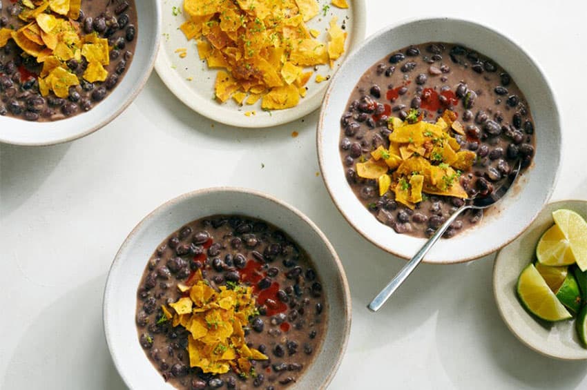 Coconut black beans